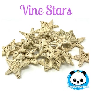 Willow Vine Stars - Jouets à mâcher pour chinchillas, rats, lapins, octodons, hamsters