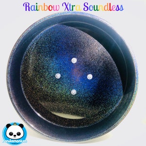 Rainbow XTRA Soundless Spinner- Xtremely LIGHT! Pandamonium Pets original BEST spinner