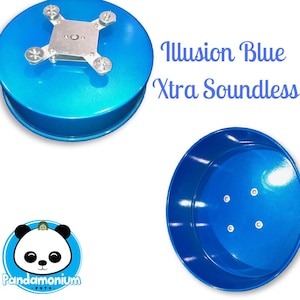 Illusion Blue XTRA Soundless Spinner- Xtremely LIGHT! Pandamonium Pets original BEST spinner