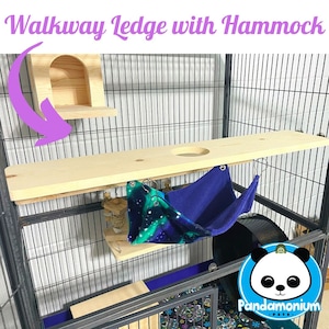 Walkway Ledge with Hammock