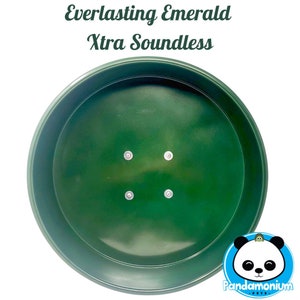 Everlasting Emerald XTRA Soundless Spinner- Xtremely LIGHT! Pandamonium Pets original BEST spinner