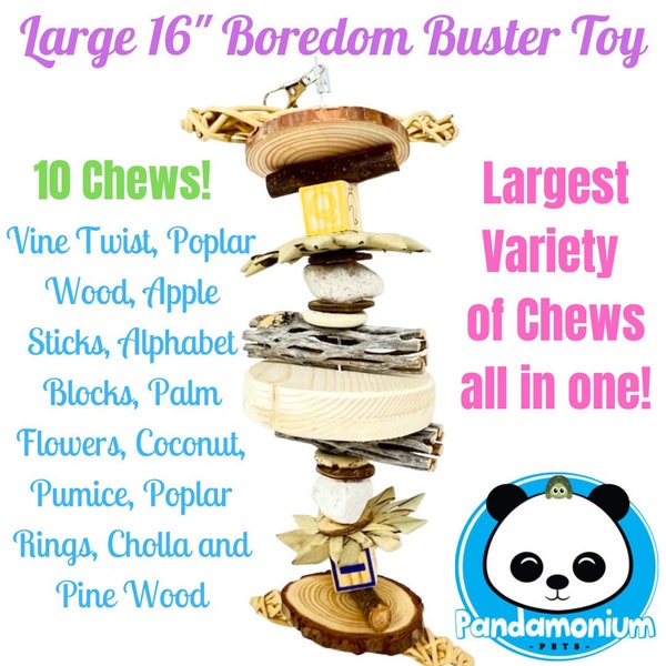 Large 16" Boredom Buster Toy