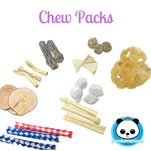 Chew Packs- Chew Toy Bundles- 10 different chews!
