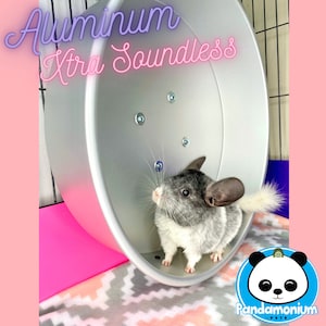 High Quality Aluminum XTRA Soundless Spinner- Xtremely LIGHT! Pandamonium Pets Original and best aluminum spinner