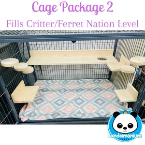 Cage Package 2- Fills Critter/Ferret Nation Level