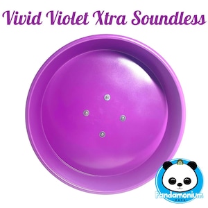 Vivid Violet XTRA Soundless Spinner- Xtremely LIGHT! Pandamonium Pets original BEST spinner