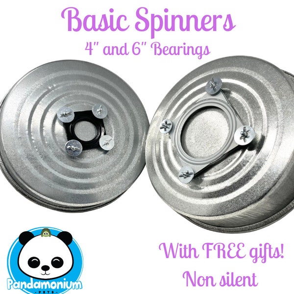 BEST 16” Basic non silent Wheels- FREE Gifts- Pandamonium Pets- Safe chinchilla wheel-NON silent wheel