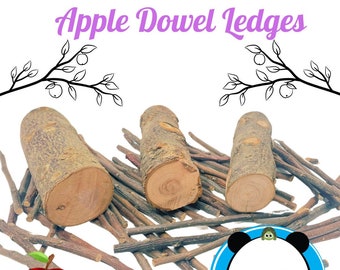 Apple Perches-Apple Dowel Ledges