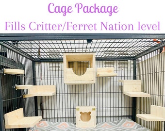 Cage Package- Fills Critter/Ferret Nation Level