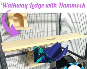 Walkway Ledge with Hammock