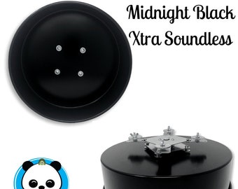 Midnight Black XTRA Soundless Spinner- Xtremely LIGHT! Pandamonium Pets original BEST spinner