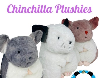 14" Chinchilla Plushies-Stuffed Chinchilla Toy