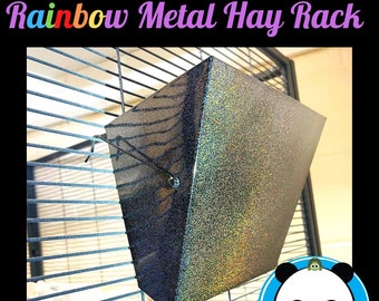 Rainbow Metal Hay Rack-NEW colors and size available!