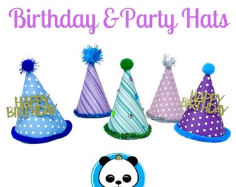 Small Animal Birthday and Party Hats- Photo Props