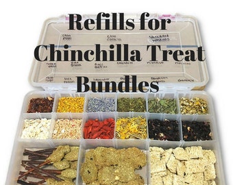 Refills for Chinchilla Treat Bundles