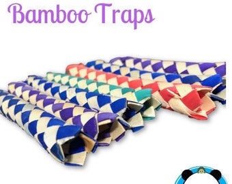 Bamboo Traps- chew toys for chinchillas, rabbits, degus, rats etc.