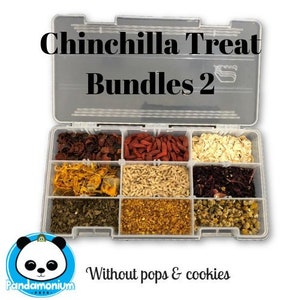 Chinchilla Treat Bundles 2- Without cookies & pops