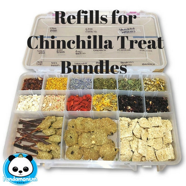 Refills for Chinchilla Treat Bundles