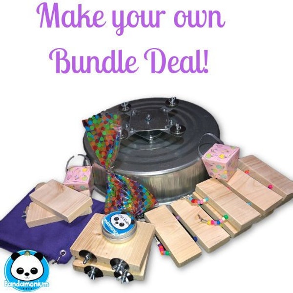 Make Your Own Bundle Deal!- Chinchilla Wheel, ledges, treats, toys, hammocks, liners etc.