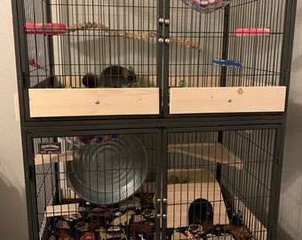 3.5" Exterior/Interior Full Sets of Cage guards / Cage Poop Guards -MOST AFFORDABLE option Critter and Ferret Nation and Feisty Ferret