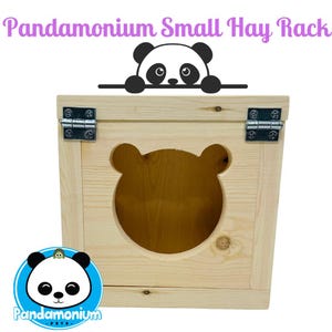 Small Pandamonium Hay Rack-Porch add on optional