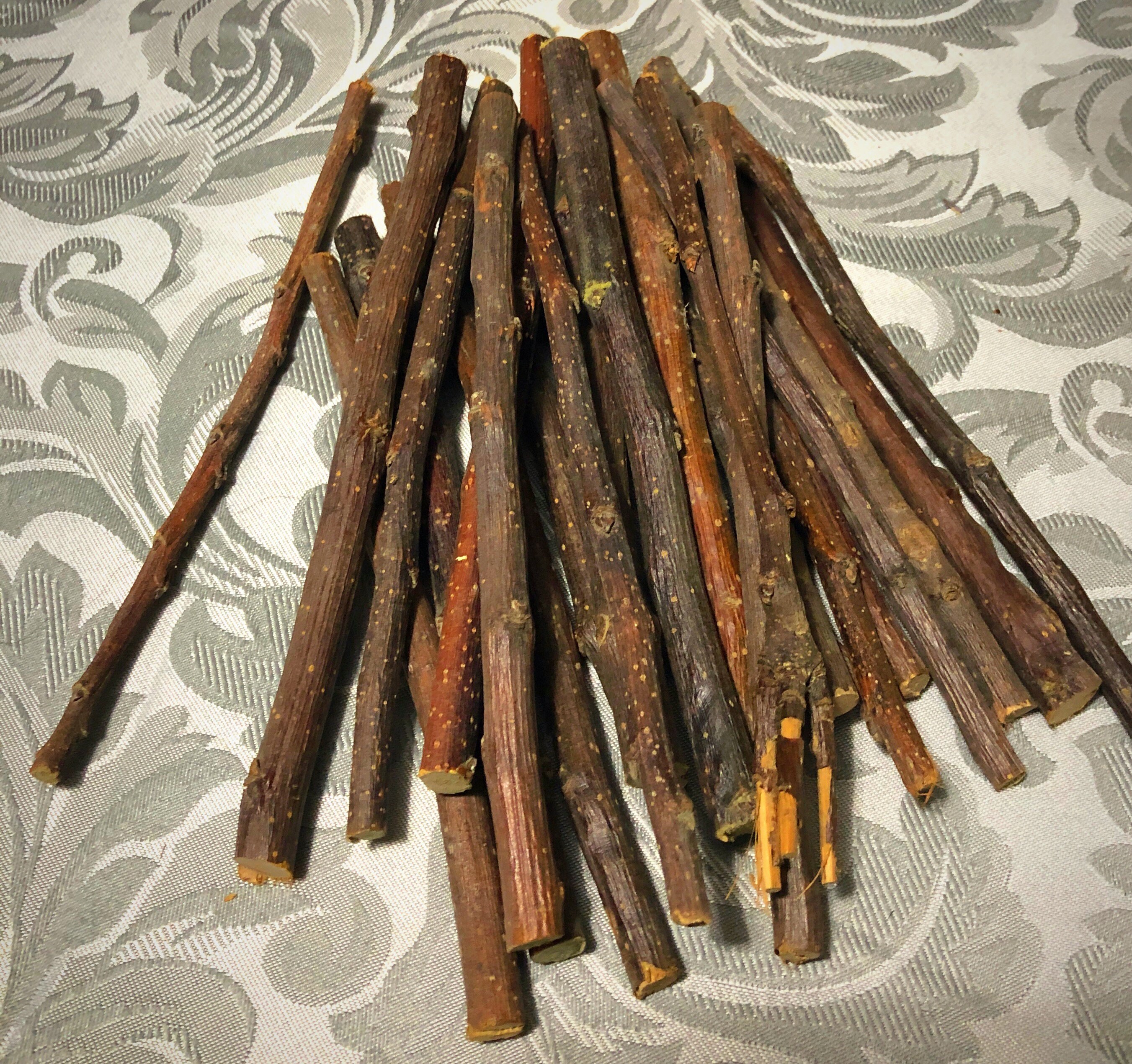 Organic Apple Wood Sticks Etsy 日本