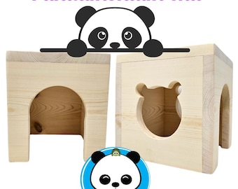 Chatka Pandamonium - domek dla szynszyli, szczurów, koszatniczek, wiewiórek itp.