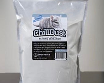 ChillDust- Pure & Natural Bathing Dust for Chinchillas and Degus