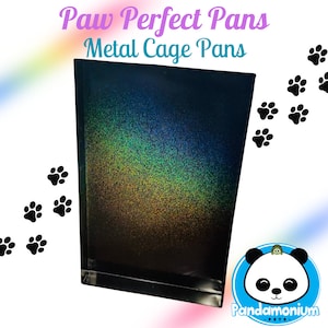 Paw Perfect Pans-Metal Cage Pans