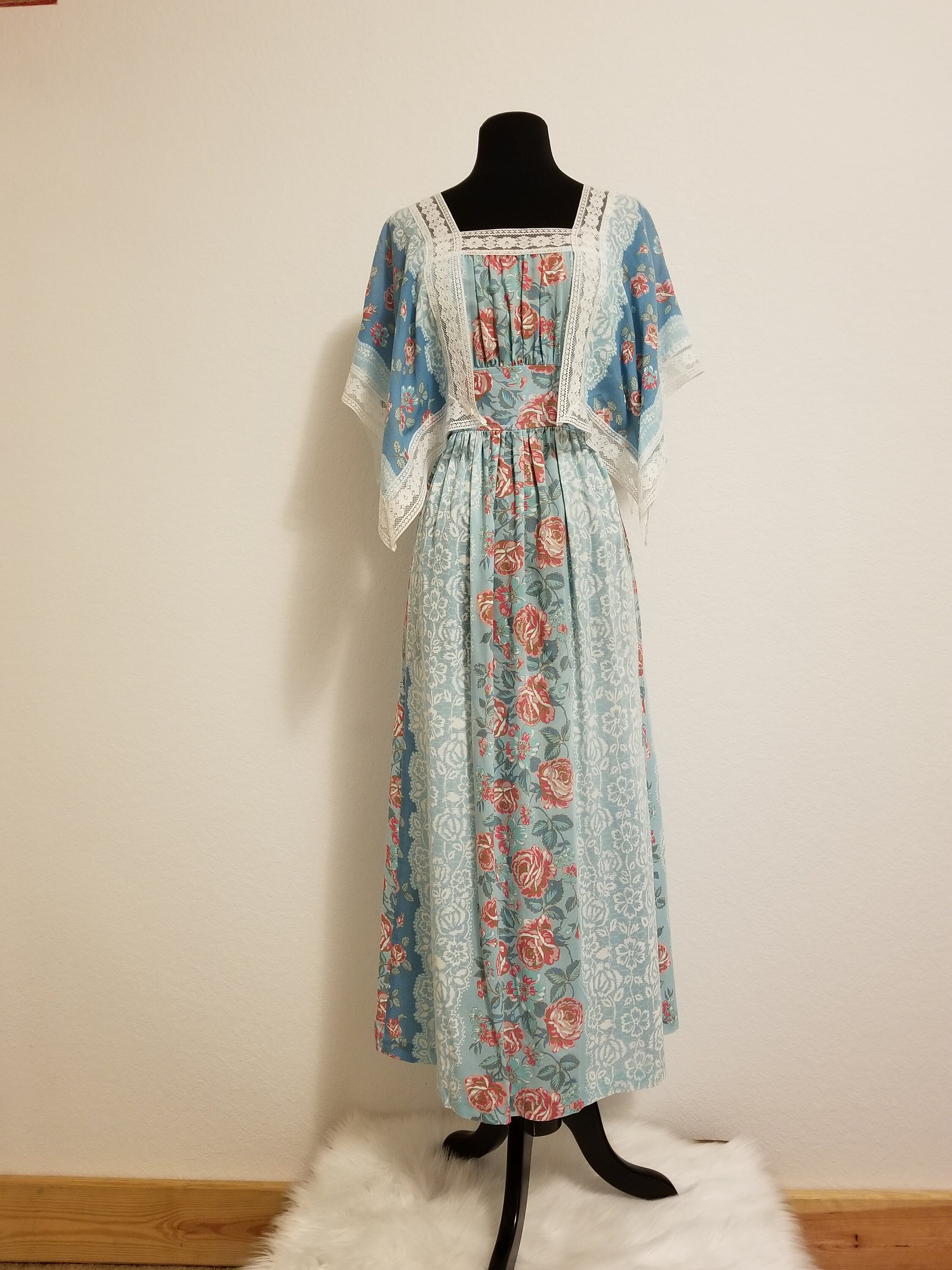 60s boho dress