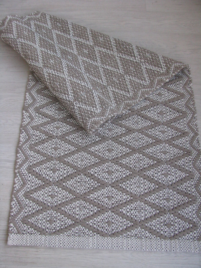 Hallway Kitchen Floor Cotton Rug. Runner Rug. Nursery Runner Etsy