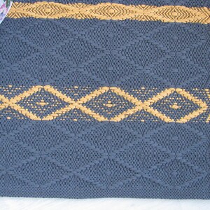 Alfombra de algodón de piso hecho a mano. Alfombra de corredor | Etsy