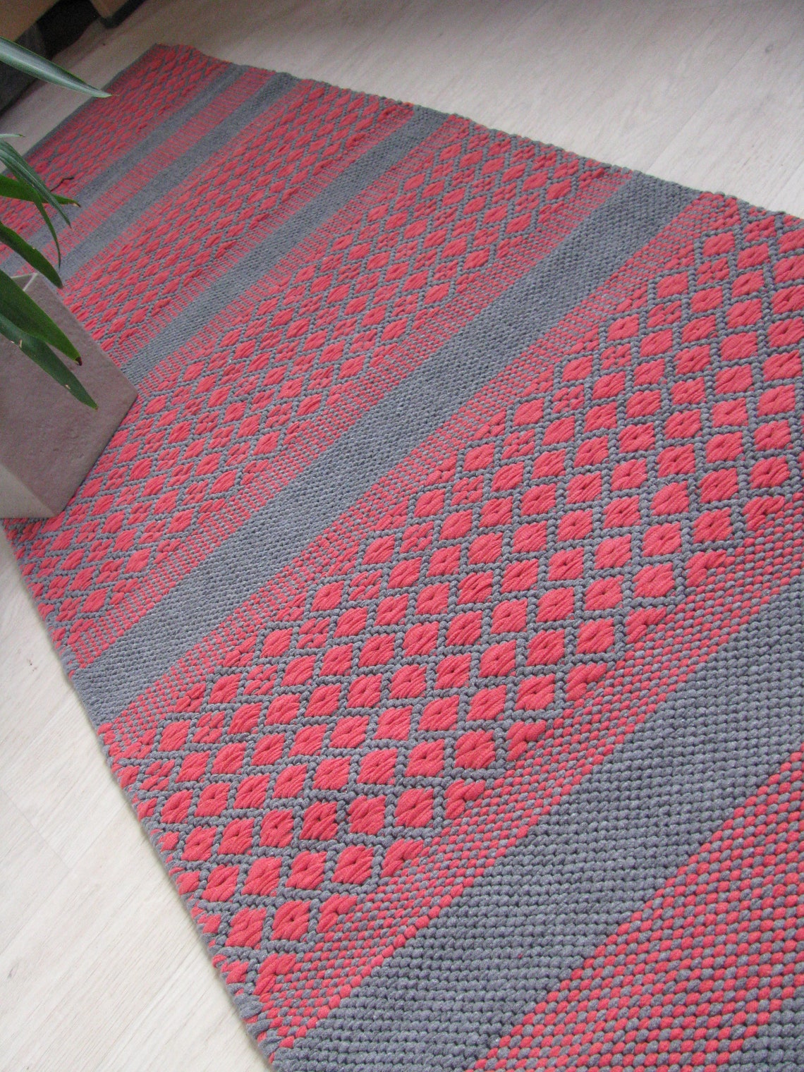 Läuferteppich. BadezimmerTeppich. Waschbarer Teppich. | Etsy