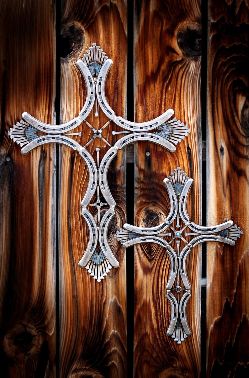 Horseshoe Cross Etsy