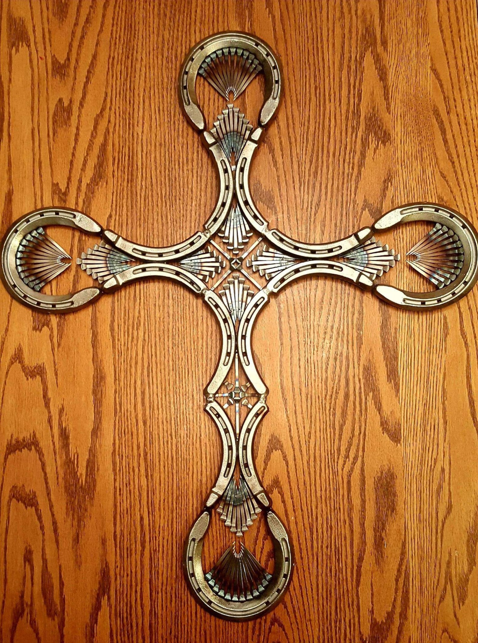 Horseshoe Cross Etsy