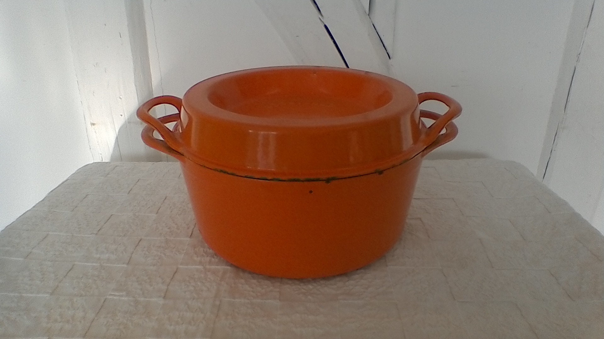 Cocotte en Fonte Doufeu de Cousanges , Vintage .