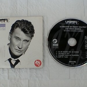 Johnny Hallyday's exclusive CD disc, COLLECTOR. image 1