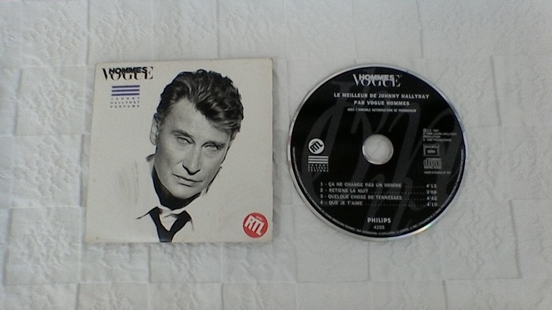 Johnny Hallyday's exclusive CD disc, COLLECTOR. image 1