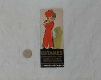 Illustrated bookmark, vintage.