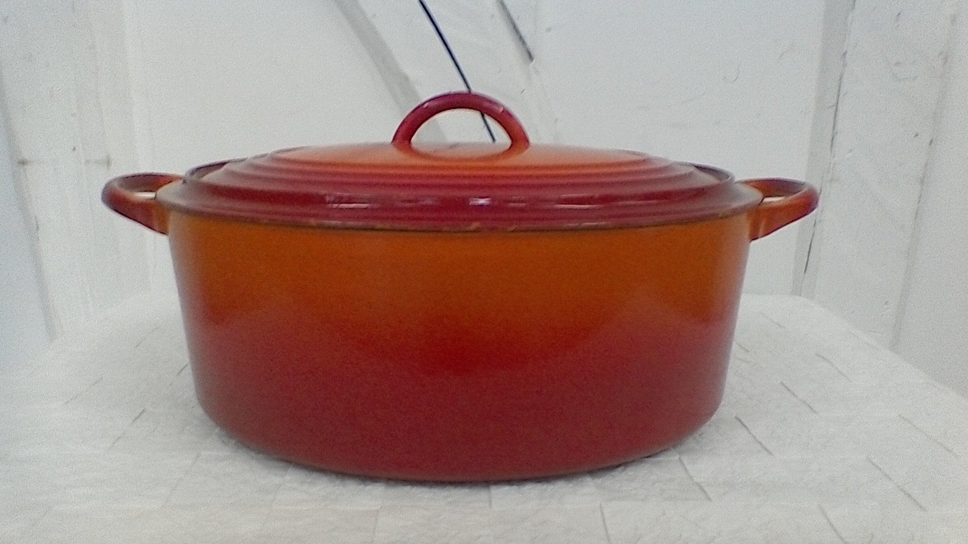 Cocotte en Fonte , Le Creuset Vintage .