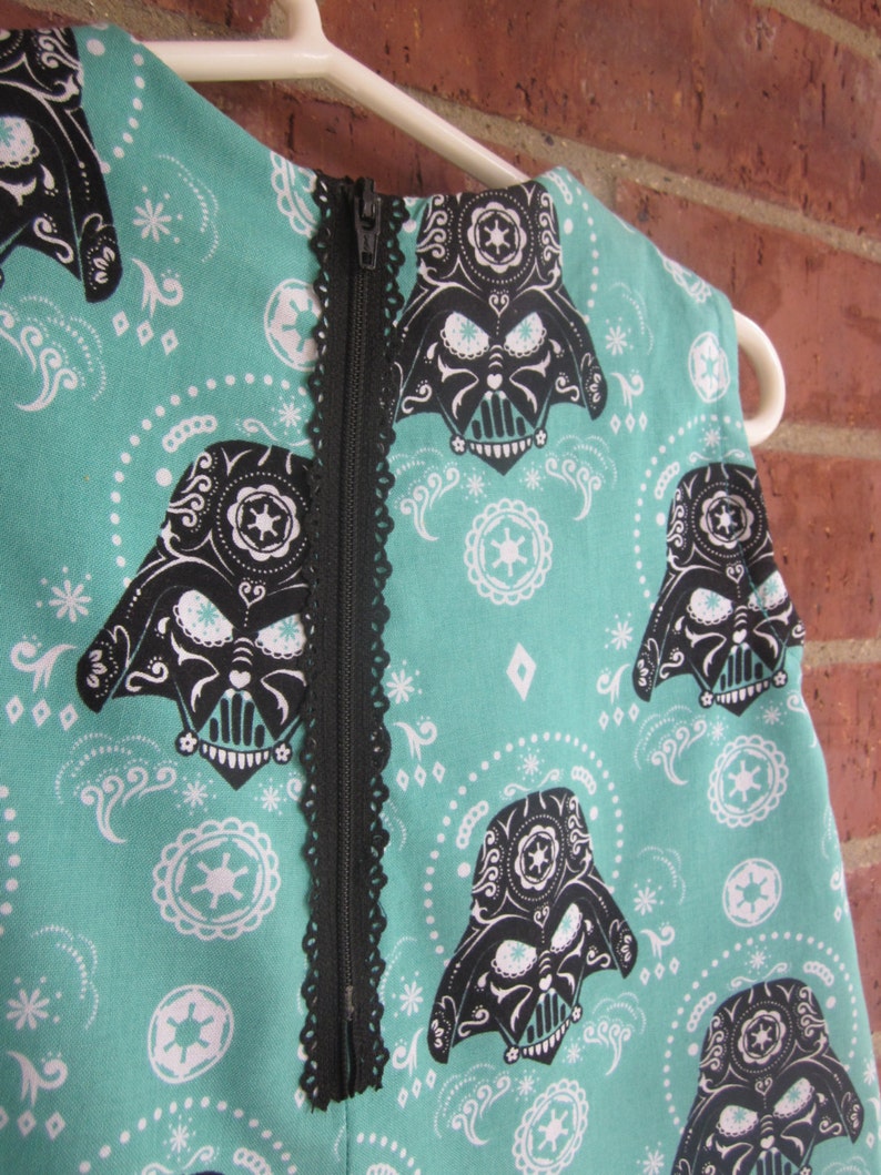 skull tunic dress