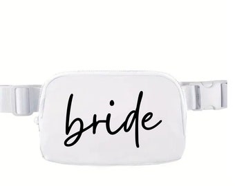 Personalized Bachelorette Crossbody Bag - Custom Bachelorette Fanny Packs