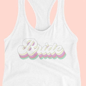 Bach to the 90s - Retro Groovy Bride and Babe Bachelorette Shirts