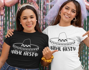 Final Fiesta Bachelorette Party Shirts