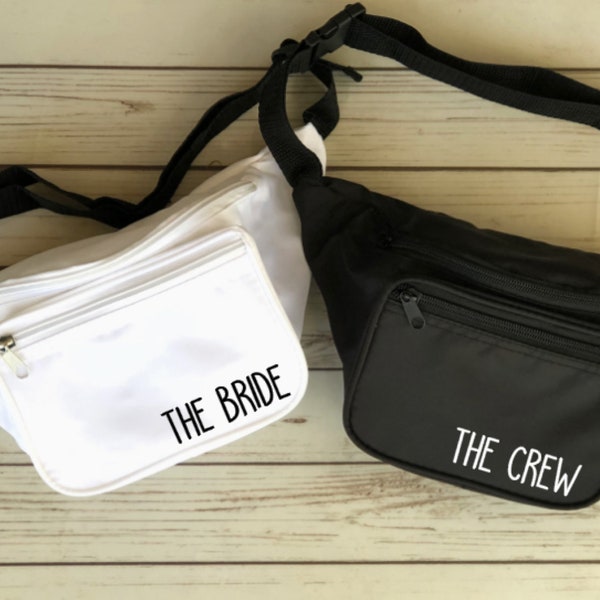 Fanny Pack Bachelorette - Bachelorette Fanny Packs - Fanny Pack - The Crew Fanny Packs - Bachelorette Party Outfits - Bachelorette Party