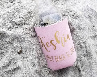 Bachelorette Party Favors - Bachelorette Party - Bachelorette Can Coolers - Fun Wedding Favors - Personalized Bridesmaid Gift