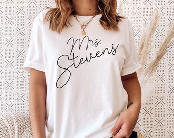 Personalized Bride Shirt - Honeymoon Shirt - Bachelorette Party Shirts - Bride Shirt - Bachelorette Party - Bridal Party Shirts