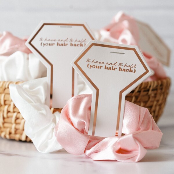 To Have and to Hold Your Hair Back Printable Etsy