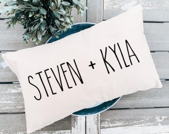 Mothers Day Gift - Engagement Gift - Personalized Pillow