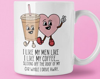 Valentines Day Gift for Friend - Singles Awareness Day - Birthday Gift for Her - Funny Gift - Coffee Mug